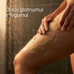 Kūno kremas ir šveitiklis su dumbliais ir matcha + Ekologiška MATCHA (100 g) ir šluotelė - Image 9